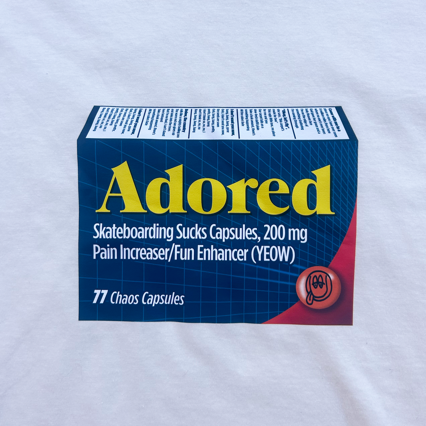 Bitterest Pill Shirt WHITE