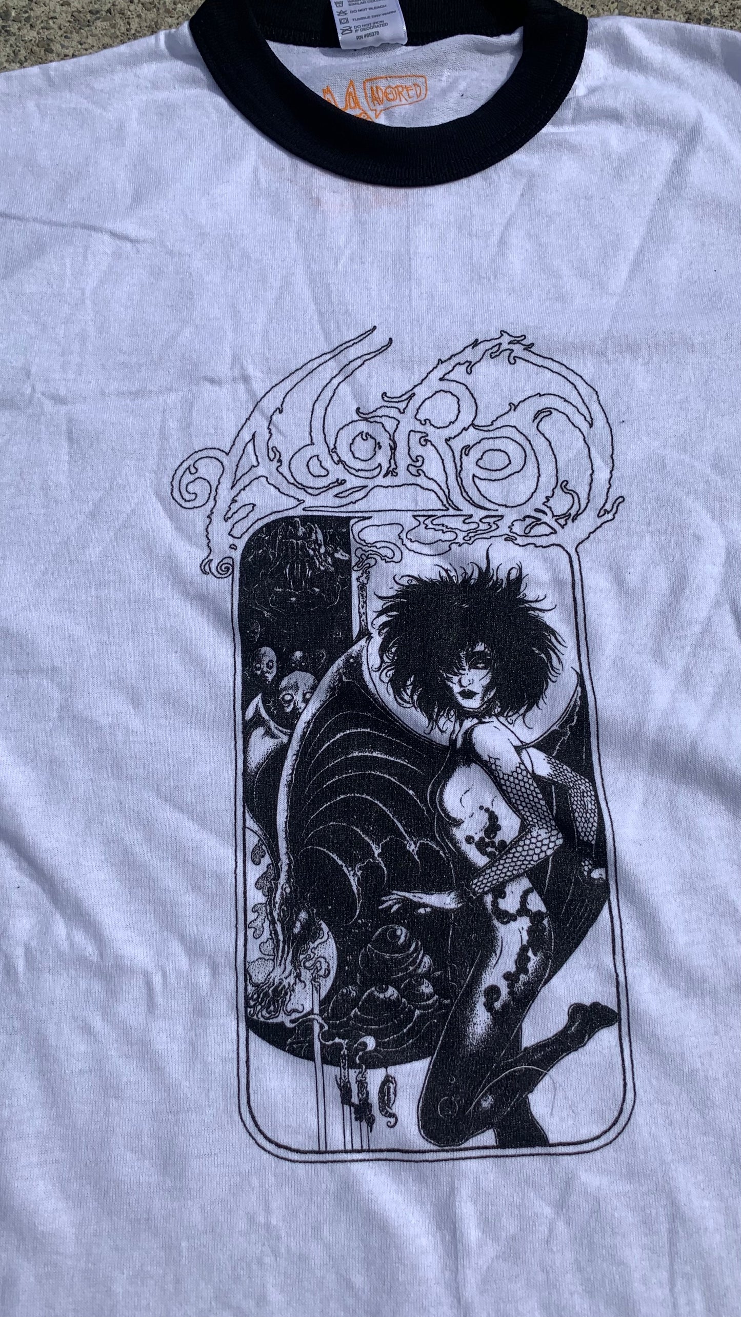 SIOUXSIE SAUVAGE RINGER SHIRT