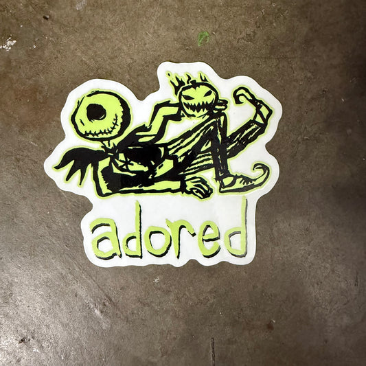 PUMPKIN KING STICKER