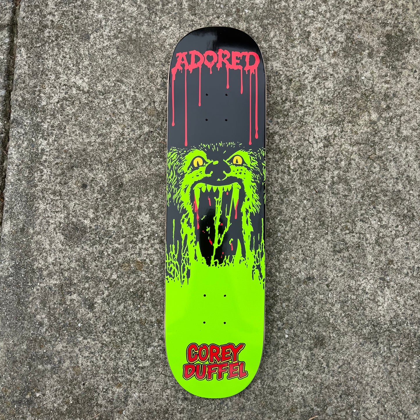 CRANKED UP SKATEBOARD 8.3