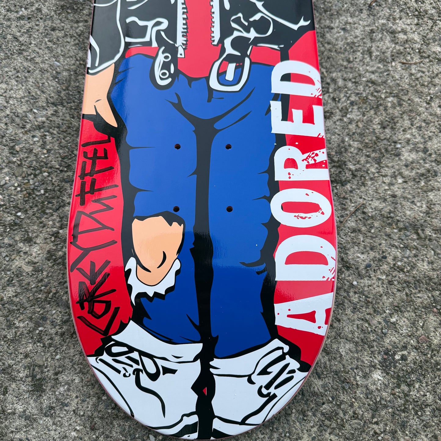 SIGNED LIMITED DUFFEL PUNCHING 23 YEAR REISSUE