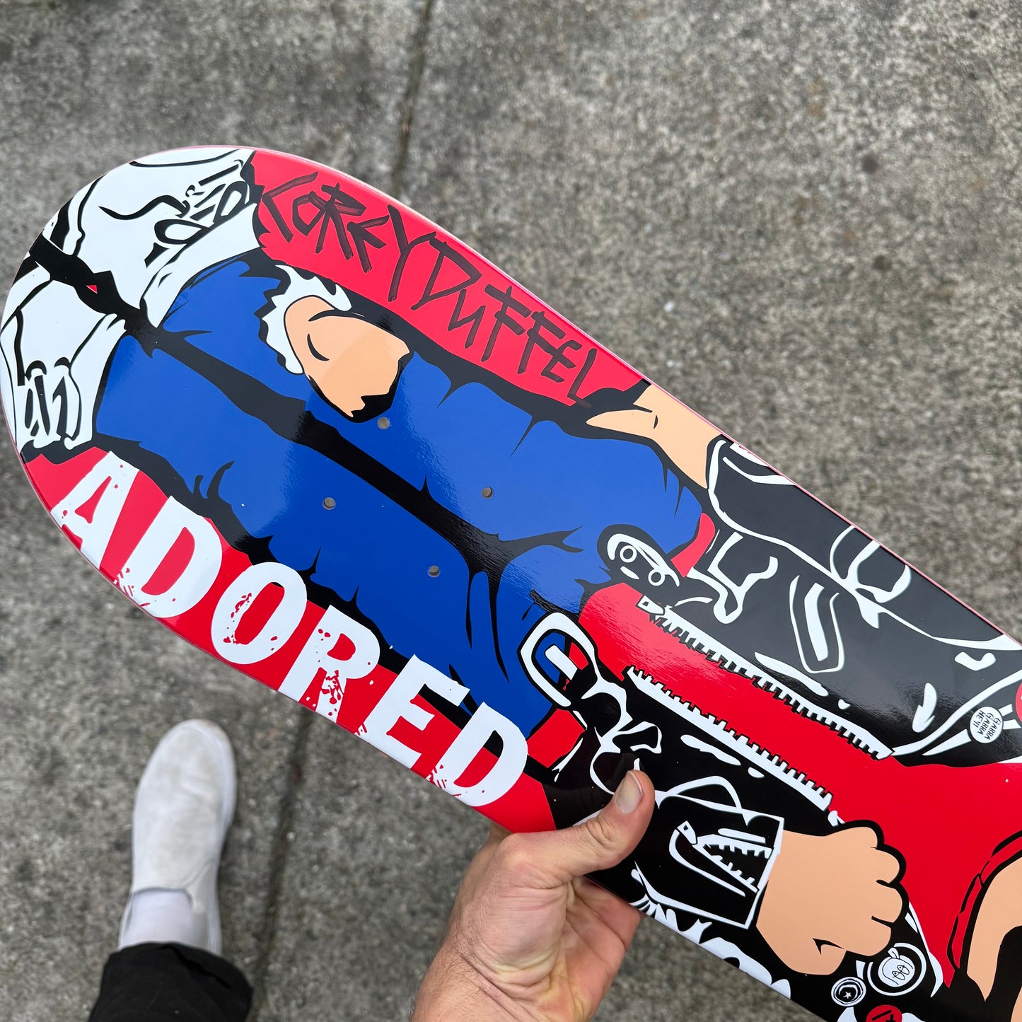 SIGNED LIMITED DUFFEL PUNCHING 23 YEAR REISSUE