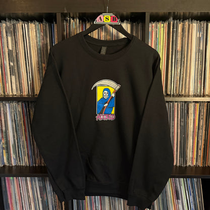 SLASH YOUR FACE CREW BLACK