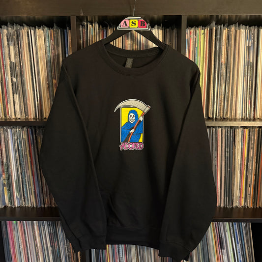 SLASH YOUR FACE CREW BLACK